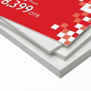 White Foam Board 10mm - 1016mm x 1524mm (40 x 60) - Pkd 13